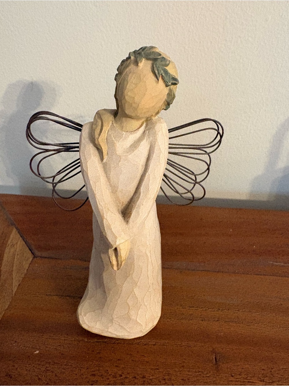 Willow Tree Celebrate Angel Figurine with Wire Wings